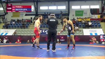 92 kg Rr Rnd 4 - Jeremy Adam Poirier, Canada vs Angel Asuncion Bautista Lopez, Mexico
