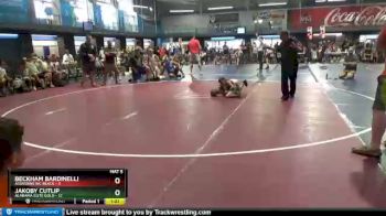 55 lbs Round 2 (8 Team) - Beckham Bardinelli, Assassins WC Black vs Jakoby Cutlip, Alabama Elite Gold