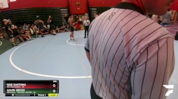 285 lbs Round 1 (8 Team) - Gavin Gross, Rockwall Training Center vs Noe Santana, Big Dog Ranch