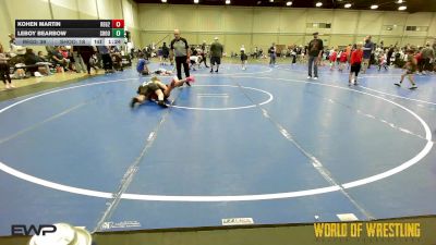 120 lbs Semifinal - Kohen Martin, Regulators 9U 2 vs Leboy Bearbow, Shootbox 9U