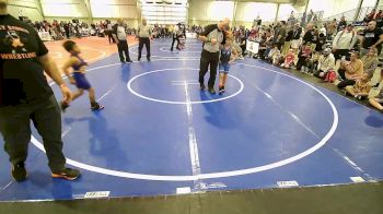 70 lbs Consi Of 4 - Tayten Jones, North Desoto Wrestling Academy vs Daniel Rojas, Team Tulsa Wrestling Club