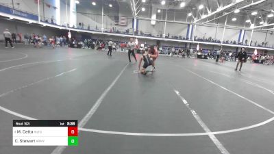 157 lbs Round Of 32 - Mike Cetta, Rutgers vs Casper Stewart, Army Prep