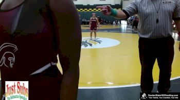 132 lbs Cons. Round 2 - Sophia Rojas, Phillipsburg vs Scarlett Prendergast, North Hunterdon