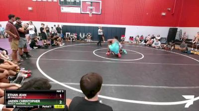 285 lbs Round 4 (6 Team) - Jaiden Christopher, Reece`s Warriors vs Ethan Jean, BB Wrestling