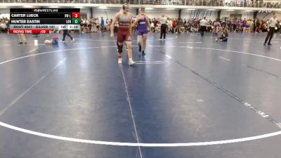 Silver 197 lbs Champ. Round 1 - Carter Lueck, Wisconsin-La Crosse vs Hunter Eastin, Loras