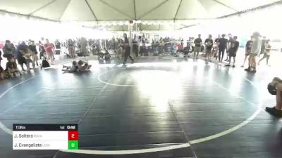 113 lbs Consi Of 4 - Juluis Soltero, Pounders WC vs Jovanni Evangelista, Legacy WC