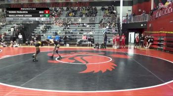 100 lbs Cons. Round 3 - Maillaynnie Green, Bettendorf vs Robin Pagluica, Muscatine