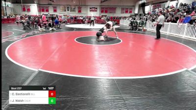 170 lbs Quarterfinal - Jack Walsh, Chelmsford vs Dominic Bastianelli, Billerica