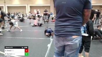 58 lbs Round Of 16 - Dillon Sweat, Kalispell WC vs Ryder Sprowl, Barstow WC