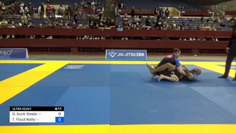 David Scott Steele vs Tarris Floyd Walls 2024 Pan IBJJF Jiu-Jitsu No-Gi Championship
