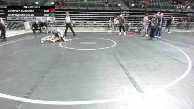 106 lbs 5th Place - Dominick Lombardi, Morris Hills vs Braydan Reynolds, Immortals Wrestling