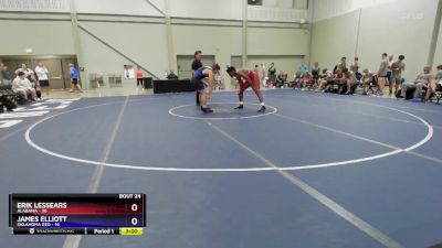 190 lbs Semis & 3rd Wb (16 Team) - Erik Lessears, Alabama vs James Elliott, Oklahoma Red