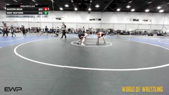 115 lbs Quarterfinal - Daxton Bean, Untouchables 14U Black vs Bent Mattern, Washington 14U