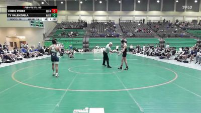 120 lbs Quarters & 1st Wb (16 Team) - Ty Valenzuela, Harrison vs Chris Perez, Rockdale County