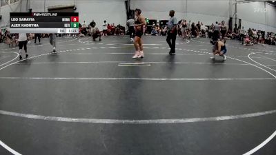 132 lbs Round 4 (6 Team) - Leo Saravia, Maryland Mallets vs Alex Kadryna, Revival