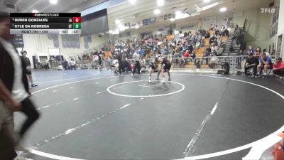 144 lbs Cons. Round 7 - Kyle Da Nobrega, South Torrance vs Ruben Gonzales, Los Alamitos