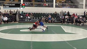 113 lbs Cons. Round 4 - Xaedyn Williams, Simmons Middle School vs Eli Viger, North Jefferson