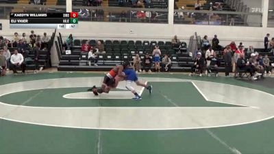 113 lbs Cons. Round 4 - Xaedyn Williams, Simmons Middle School vs Eli Viger, North Jefferson