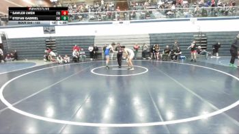 132 lbs 5th Place Match - Stefan Gabriel, Lakeland Wrestling Club vs Sawler Lweh, Small Town Grims