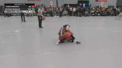 120 lbs Cons. Sub-semis - Antonio Morales, Eagle Empire vs Drew Murante, Izzy Style Wrestling