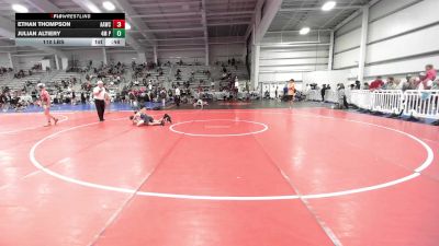 110 lbs Rr Rnd 1 - Ethan Thompson, All-American Wrestling Club Red vs Julian Altiery, 4M Power