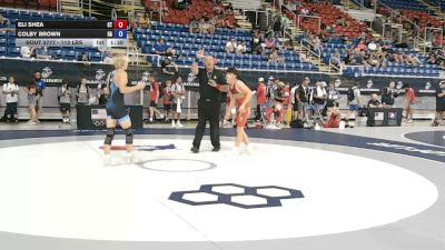 113 lbs Cons. Rd Of 64 - Eli Shea, Connecticut vs Colby Brown, Georgia