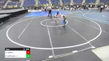 69 lbs Consi Of 4 - Coleman LeClair, All American Training Center vs Renzy LeProwse, Mine Yard Dogs