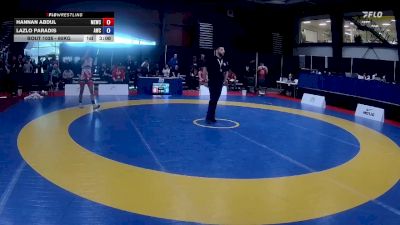 60kg Champ. Round 2 - Hannan Abdul, Mountain Edge Wrestling Club vs Lazlo Paradis, Advanced Wrestling Club