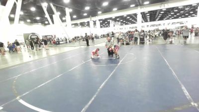 66 lbs 5th Place - Rilynn Anderson, Jwc vs Zoey Dorado, Pounders WC