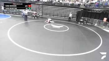 6A 165 lbs Champ. Round 1 - Luke Skousen, Lone Peak vs Luke Mcintyre, Farmington