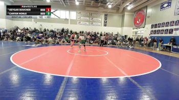 126 lbs Semifinal - Keygan Boucher, Mountain Valley vs Carter Noble, Mount Desert Island