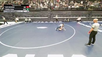 4A 138 lbs Champ. Round 1 - Tate Mosher, Ridgeline vs Pedro Puga, Mountain Crest