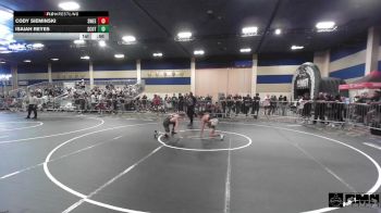 109 lbs Consi Of 16 #2 - Cody Sieminski, Sweet Home vs Isaiah Reyes, Scotsmen WC