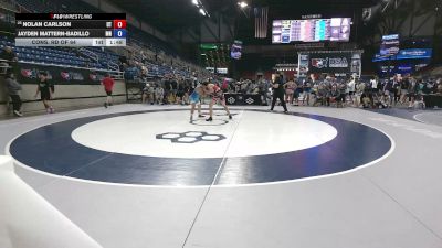 138 lbs Cons. Rd Of 64 - Nolan Carlson, Utah vs Jayden Mattern-Badillo, Minnesota