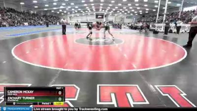 150 lbs Semifinal - Zachary Turner, Riverbend vs Cameron Mckay, Deep Run