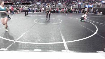 115.6-125.6 lbs Round Of 16 - Reagan Eaton, Nebraska Wrestling Academy vs Ariel Biggs, Jackson County Wrestling