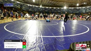 106 lbs Round Of 16 - Dylan Nieuwenhuis, Michigan Premier WC vs Michael Kowalski, Sanderson Wrestling Academy