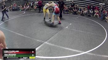 160 lbs Quarterfinals (8 Team) - Trig Brandes, Nebraska Maize vs Coda Fladeland, North Dakota 2