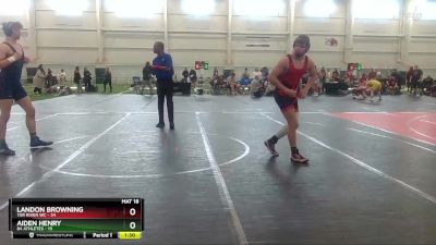 157 lbs Round 9 (10 Team) - Landon Browning, Tar River WC vs Aiden Henry, 84 Athletes