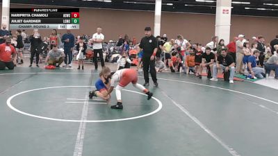 78.4-80 lbs Champ. Round 3 - Haripriya Chamoli, Alamo City Wrestling Club vs Juliet Gardner, Level Change Mat Club