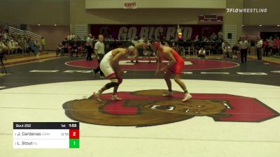 197 lbs Semifinal - Jacob Cardenas, Cornell vs Luke Stout, Princeton