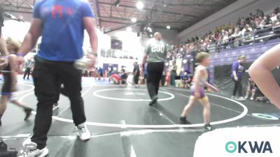 49 lbs Quarterfinal - Riley Stegeman, Raw Wrestling Club vs Kai Burson, Victory Christian School