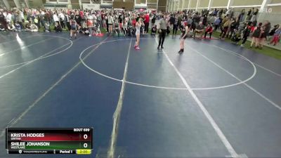 100 lbs Semifinal - Krista Hodges, Uintah vs Shilee Johanson, Westlake