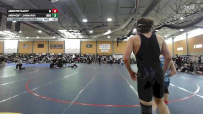 157 lbs Consi Of 8 #2 - Andrew Daley, Bristol-Plymouth vs Anthony Lombardi, Mt. Hope