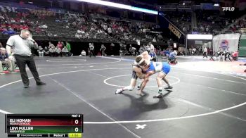 165 Class 3 lbs Quarterfinal - Eli Homan, Helias Catholic vs Levi Fuller, Marshfield