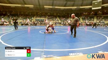 70 lbs Quarterfinal - Ryder Smith, HBT Grapplers vs Colby Revis, Pocola Youth Wrestling