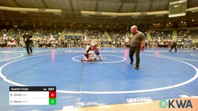 70 lbs Quarterfinal - Ryder Smith, HBT Grapplers vs Colby Revis, Pocola Youth Wrestling