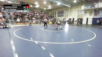 105 lbs Champ. Round 1 - Danielle Chavez, Lakeside vs Riley Pestanas, Poly/Long Beach