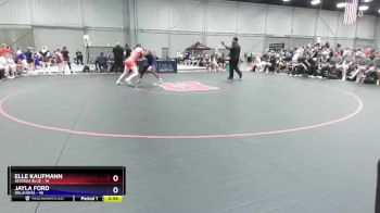 140 lbs 4th Wrestleback (16 Team) - Elle Kaufmann, Georgia Blue vs Jayla Ford, Oklahoma