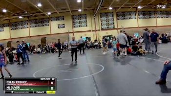 60 lbs Cons. Round 2 - Dylan Fridley, Powhatan Youth Wrestling vs Mj Guyer, North East Jr Wrestling